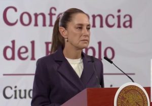 La presidenta Claudia Sheinbaum reconoció el patriotismo de las Fuerzas Armadas en las tareas de seguridad realizadas en el estado de Jalisco.