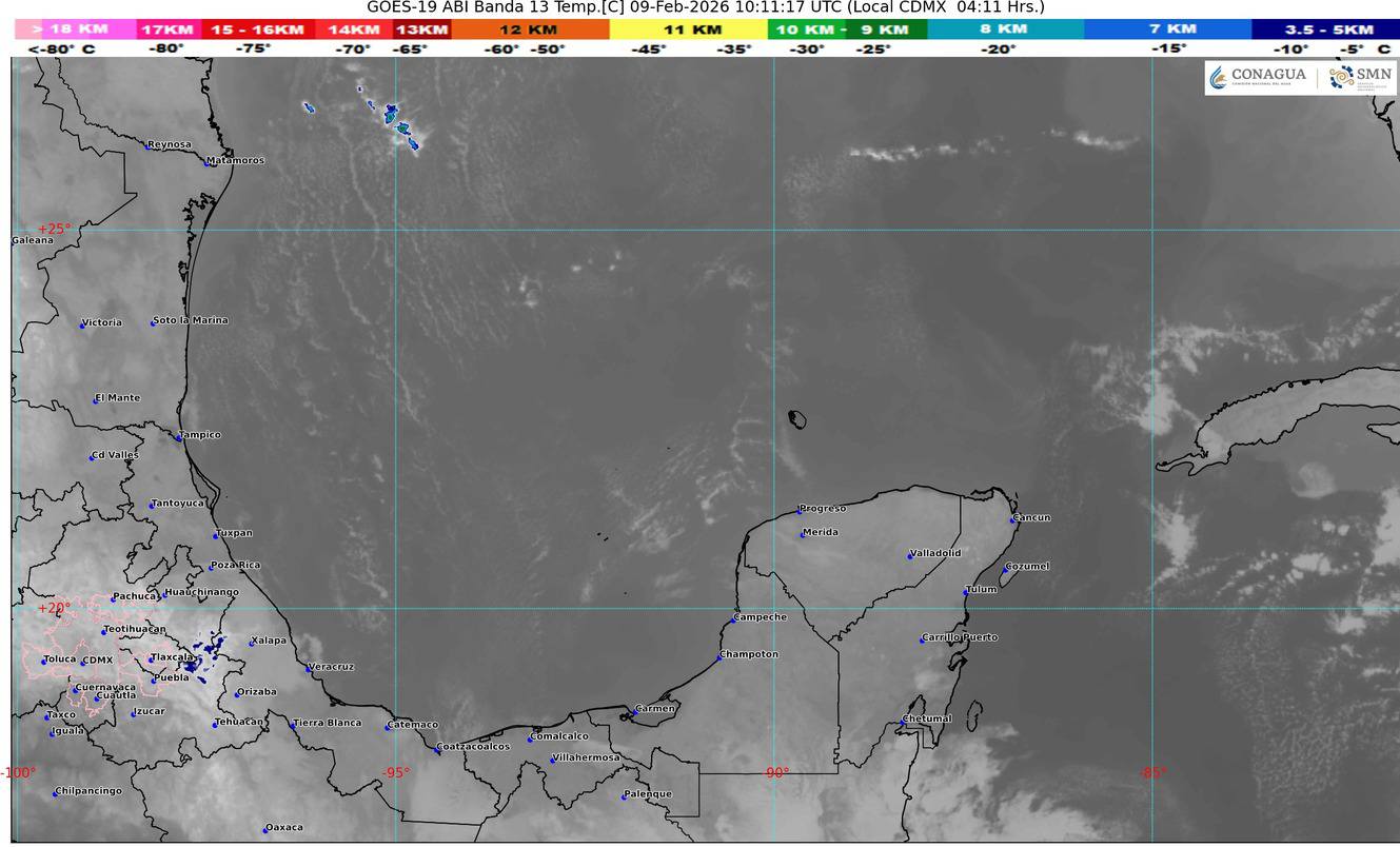 Las autoridades vigilan la infraestructura turística ante el incremento de vientos y oleaje en la zona norte del estado.
