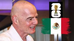 El presidente de la FIFA, Gianni Infantino, expresó su total tranquilidad respecto a la organización del torneo en territorio mexicano.