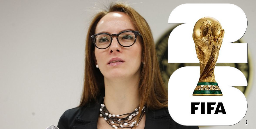 La representante gubernamental Gaby Cuevas anunció la distribución de las selecciones internacionales en territorio mexicano.