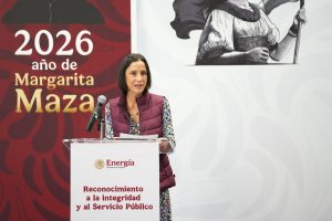 La secretaria de Energía, Luz Elena González Escobar, explicó los beneficios financieros del nuevo plan estratégico para la petrolera.