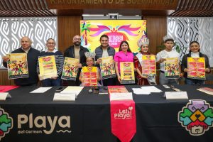 Las autoridades municipales presentaron el programa oficial del Carnaval Playa del Carmen 2026 en conferencia de prensa.