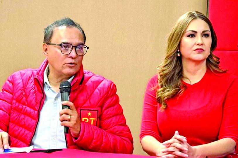 Representantes de Morena, PT y PVEM analizan los puntos críticos de la propuesta de modificación a las leyes electorales.