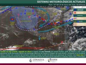 Pronóstico del clima en Quintana Roo para este miércoles