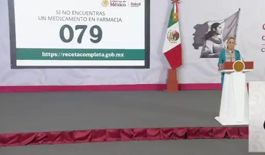 El Gobierno de México activó la línea telefónica 079 para que los ciudadanos reporten cualquier falta en el surtimiento de sus recetas médicas.