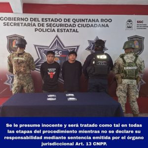 Efectivos de la Marina y la Policía Municipal refuerzan los operativos de seguridad en las zonas de mayor conflicto en Benito Juárez.