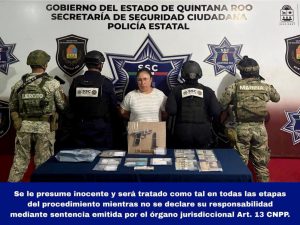 La presunta líder criminal fue capturada mientras intentaba abordar una camioneta blindada con placas de Sinaloa en la zona norte.