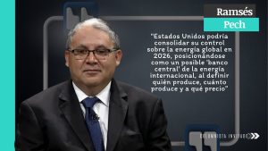 Ramsés Pech analiza la palingenesia o renacimiento del sistema energético global tras el debilitamiento militar y operativo de Irán.