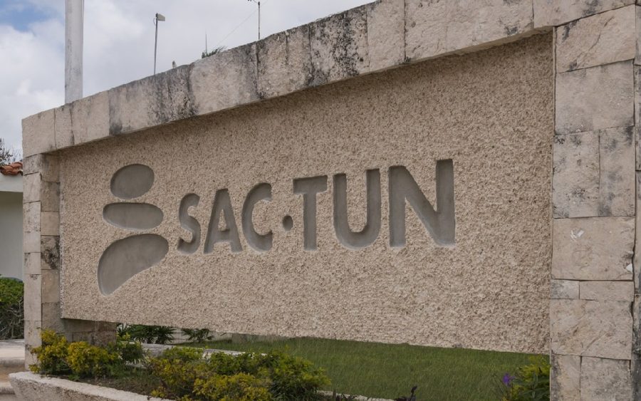 Vista aérea de las instalaciones en disputa dentro del complejo industrial ubicado en la Riviera Maya.