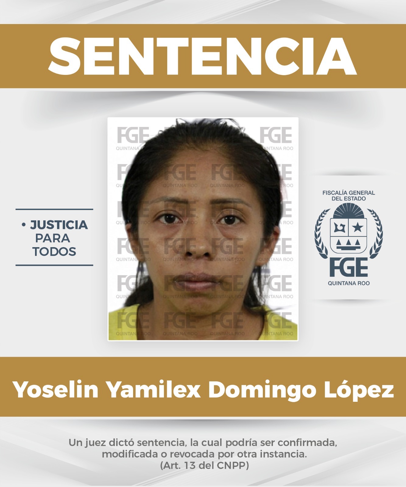 La Fiscalía General del Estado obtuvo una sentencia histórica de 22 años contra una mujer por el delito de trata de personas.