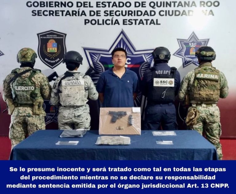 Autoridades de Quintana Roo refuerzan el combate al narcomenudeo con patrullajes preventivos en las zonas urbanas de Cancún y Bonfil.