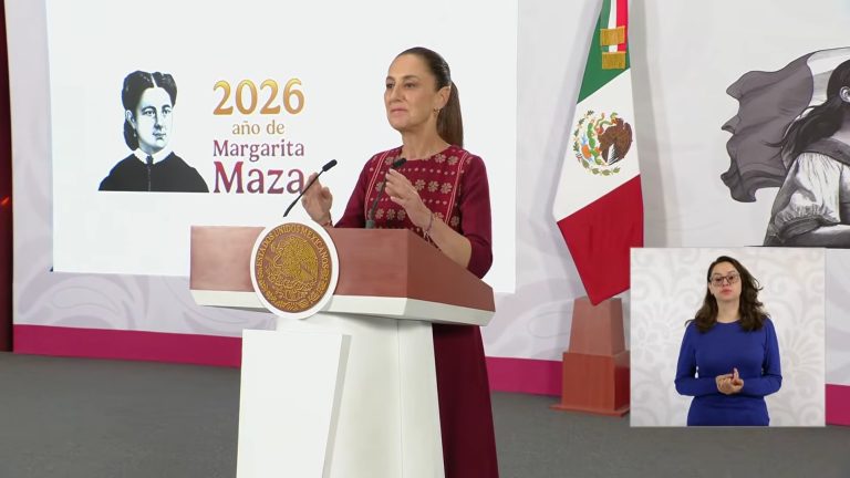 La presidenta Claudia Sheinbaum explicó que el precio del diésel bajará cuando se normalice la situación en el Estrecho de Ormuz.