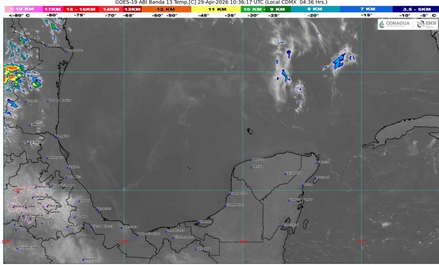El cielo despejado predominará en los destinos turísticos del estado según el último pronóstico del tiempo.