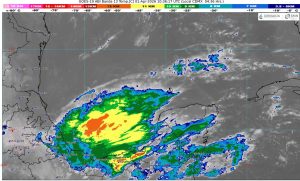 Presenta Clima en Quintana Roo lluvias fuertes y viento intenso