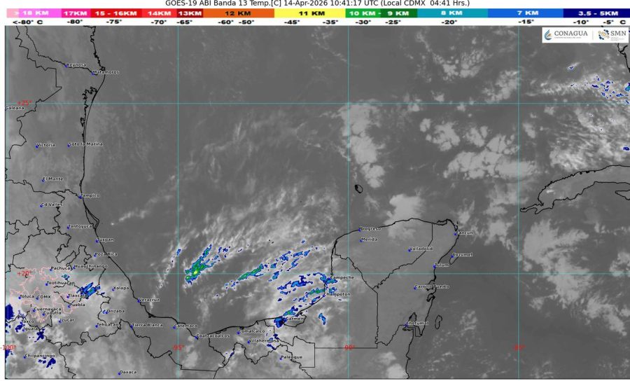 La costa de Quintana Roo presenta oleaje elevado debido a los sistemas de baja presión.