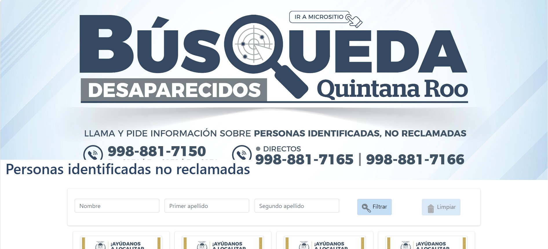 La FGE Quintana Roo utiliza tecnología de escaneo dactilar para agilizar la identificación de personas fallecidas.