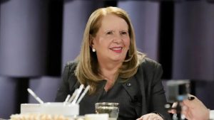 Ministra Loretta Ortiz Ahlf durante una de las sesiones recientes en el Pleno de la Suprema Corte.