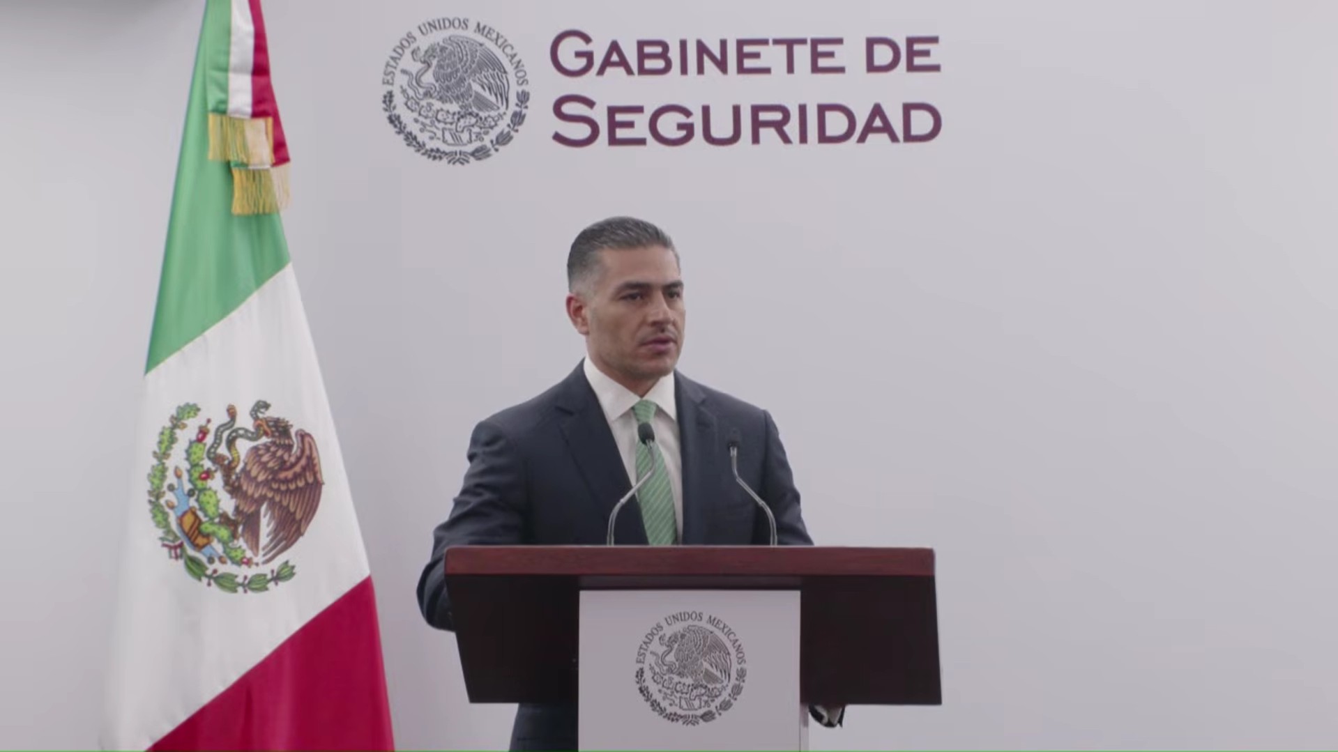 El secretario Omar García Harfuch detalló en conferencia de prensa los resultados del operativo contra el robo de combustible.
