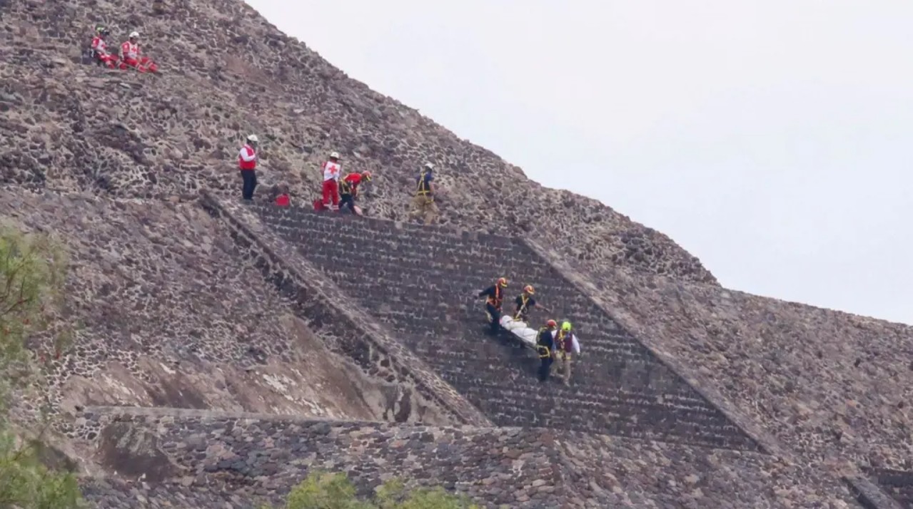 El secretario Cristóbal Castañeda explicó la respuesta institucional ante la balacera en Teotihuacán durante la conferencia matutina.