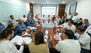 La gobernadora Mara Lezama encabezó la reunión de coordinación para garantizar el éxito y la seguridad del Tulum Air Show 2026.