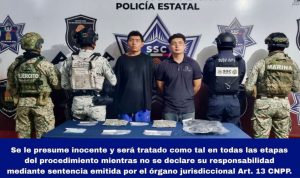 Los presuntos responsables fueron sorprendidos mientras intercambiaban dosis de estupefacientes en la vía pública.