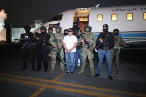 Elementos de las Fuerzas Especiales de la Secretaría de Marina durante el despliegue operativo en el estado de Nayarit.
