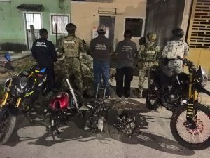 El operativo contra el robo de motocicletas en Cancún incluyó la participación de la Marina, el Ejército y la Guardia Nacional en Tierra Maya.