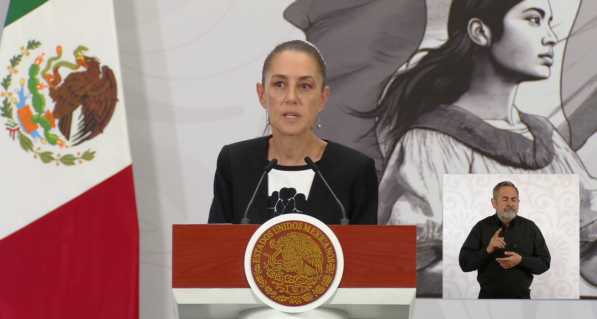 La presidenta de México destacó la importancia de reconocer el esfuerzo de los trabajadores mexicanos que impulsan el desarrollo de la Unión Americana.