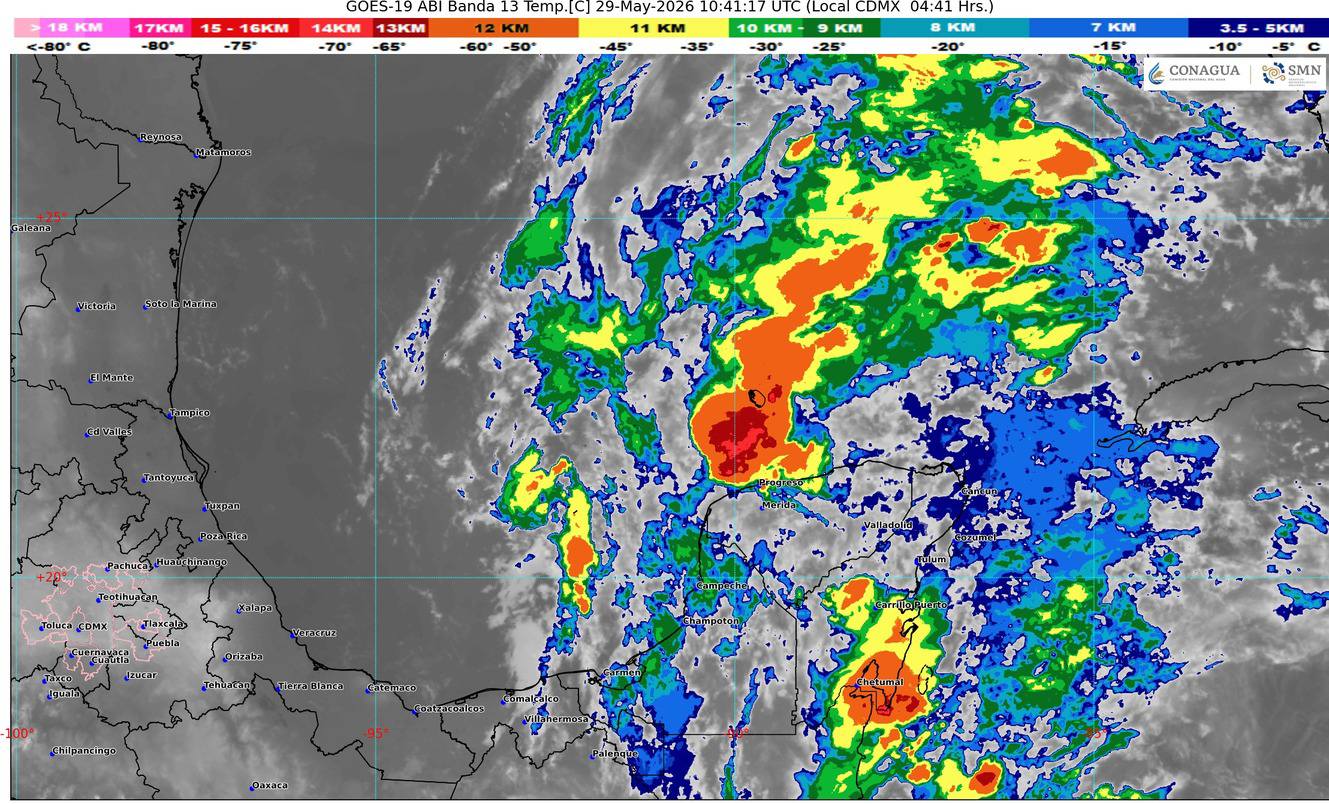 Las intensas lluvias en Quintana Roo mantendrán bajo alerta a los municipios de la zona norte debido al riesgo de encharcamientos.