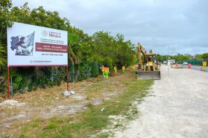 Inician construcción de la carretera a Isla Blanca para impulsar el desarrollo turístico