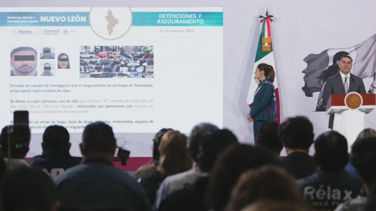 El titular de la SSPC, Omar García Harfuch, presentó los avances en la desarticulación de grupos criminales.