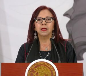 Leticia Ramírez detalló los retos institucionales durante la conferencia matutina en Palacio Nacional.