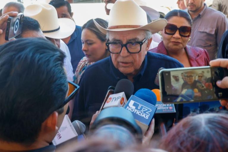La presidenta Claudia Sheinbaum durante la conferencia matutina donde informó sobre la nota diplomática enviada por el caso de Sinaloa.