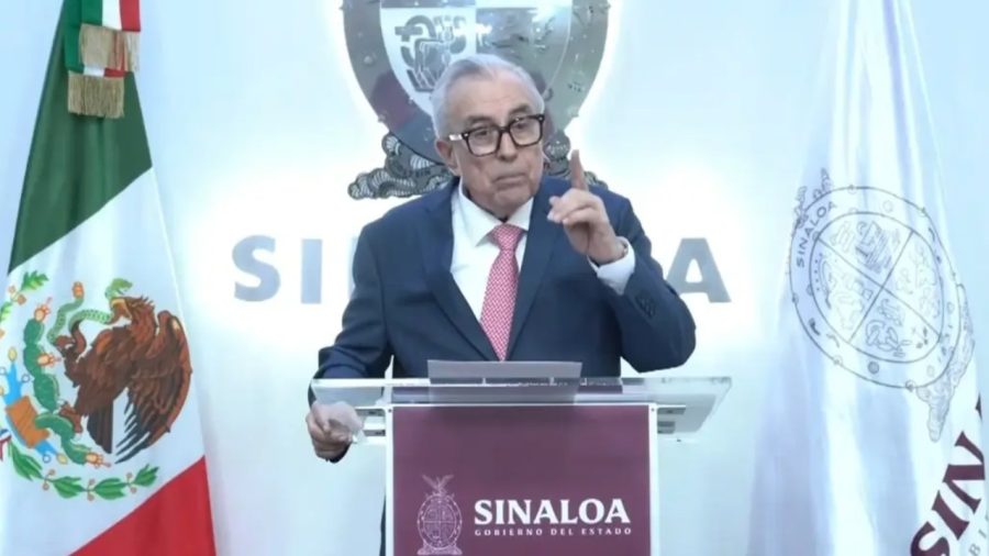 Rubén Rocha Moya anunció su separación del cargo para atender las acusaciones legales en su contra.