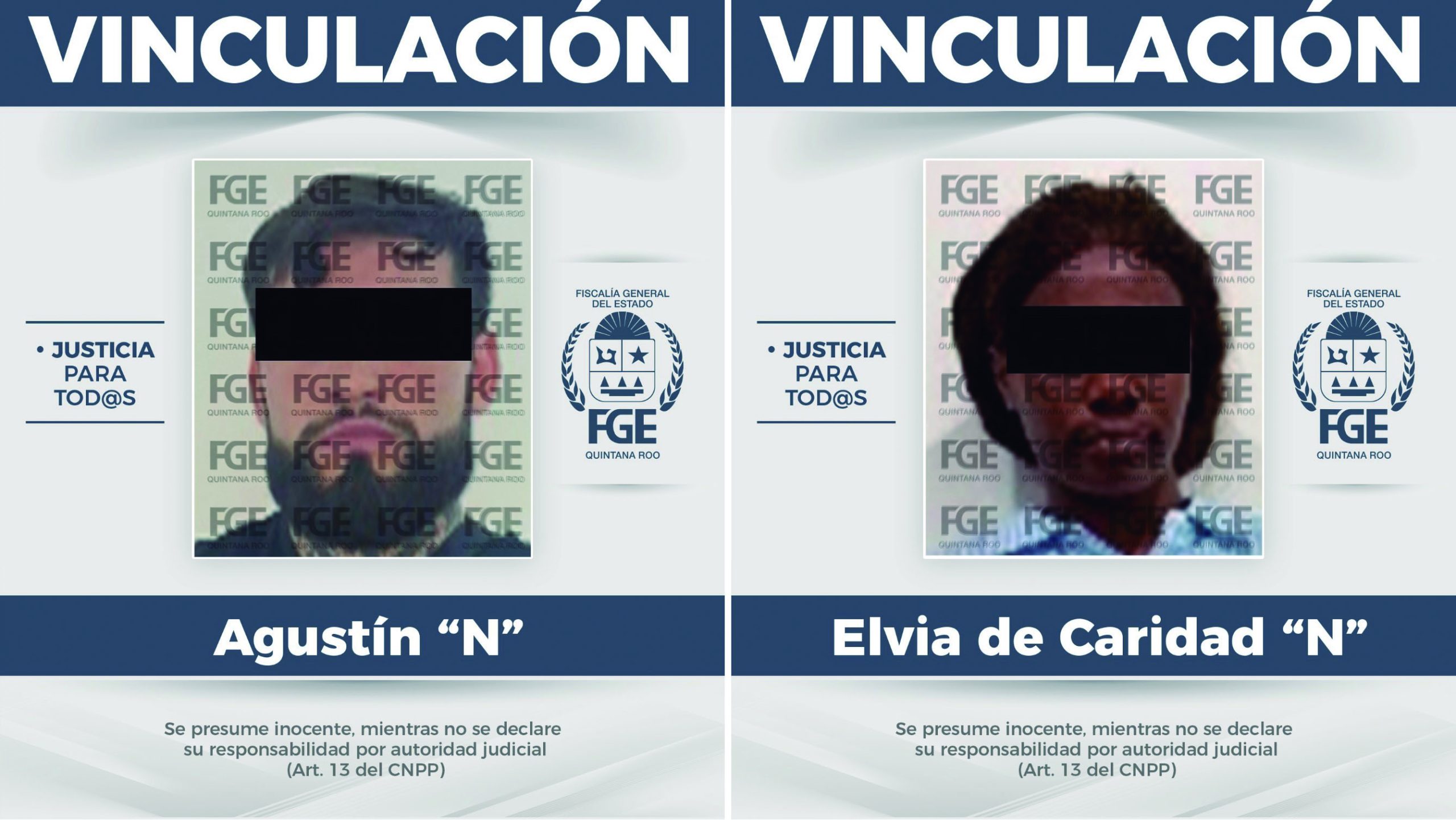 Un Juez de Control vinculó a proceso a una mujer cubana y un hombre argentino acusados de trata de personas en su modalidad de prostitución.
