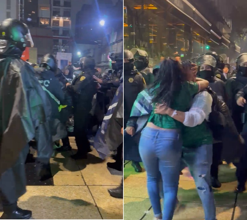 Organizaciones civiles condenaron la agresión contra Berenice Luna que lesiona la libertad de expresión en la CDMX.