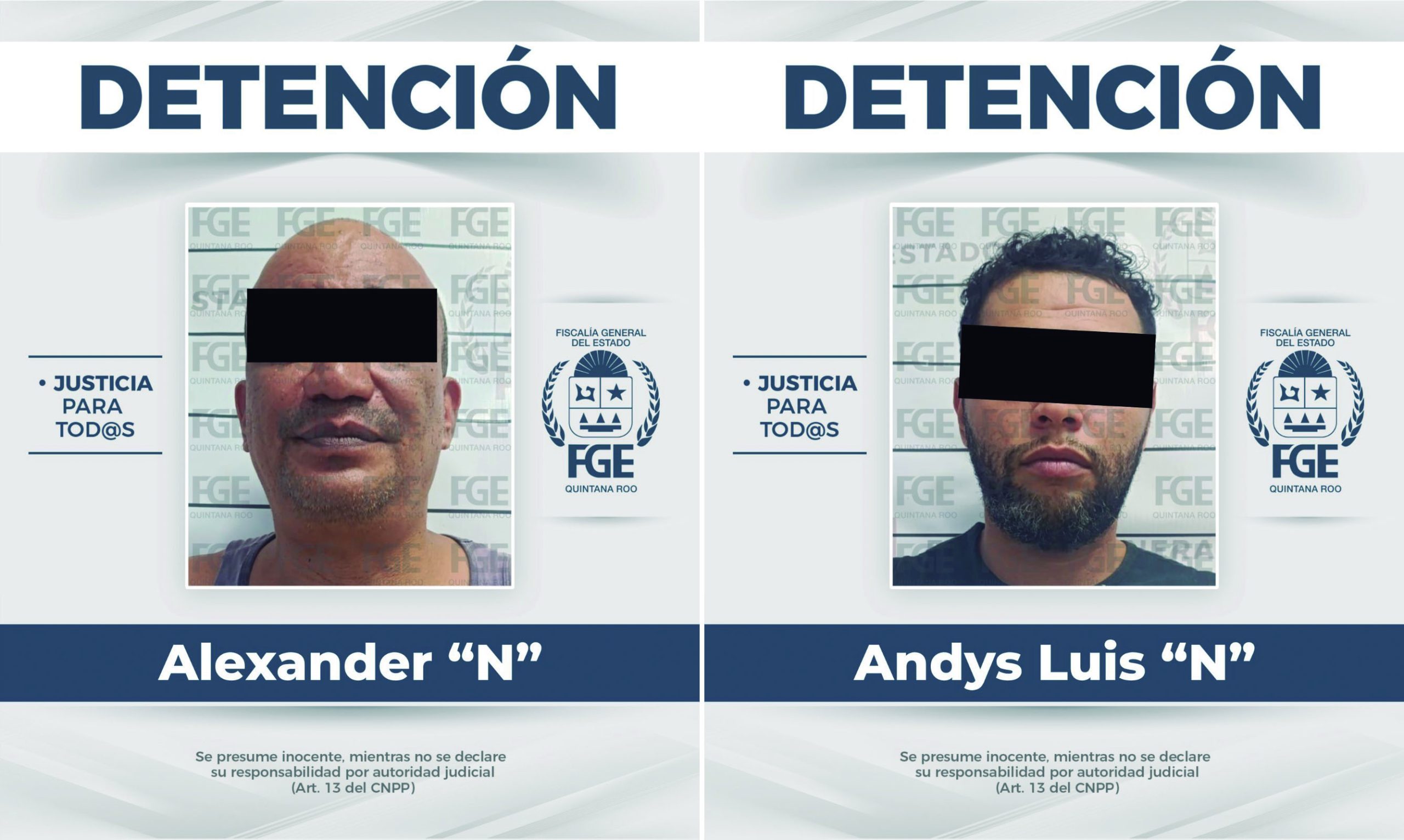 El fiscal Raciel López Salazar detalló las acciones de la Mesa de Seguridad de Quintana Roo para detener a los presuntos agresores.