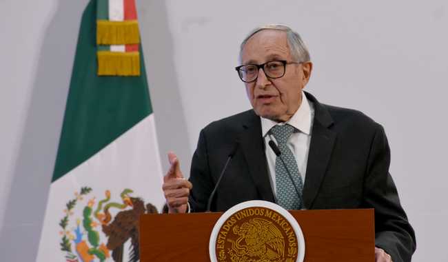 El secretario de Salud, David Kershenobich, expuso los detalles de la estrategia sanitaria nacional durante la conferencia matutina en el Palacio Nacional.
