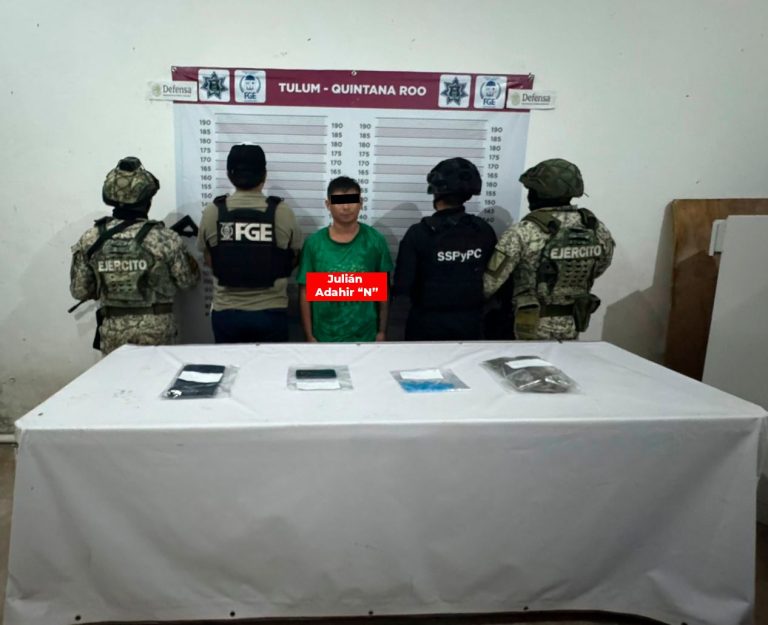 Fuerzas de seguridad estatales y federales mantienen patrullajes permanentes en las colonias periféricas del municipio de Tulum.