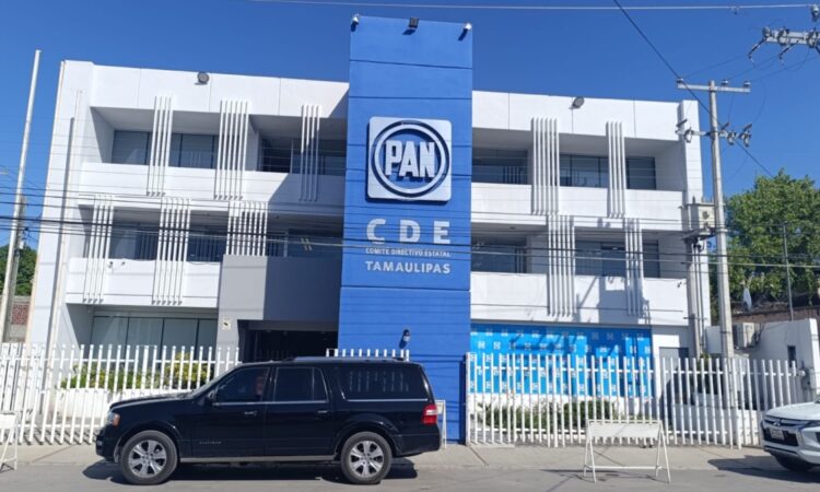 Instalaciones del comité estatal donde se avaló el registro de la planilla para renovar la dirigencia partidista en la entidad.