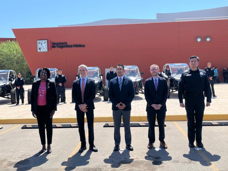 Las nuevas unidades de la policía estatal fronteriza portarán un balizado institucional específico para su identificación visual en las regiones colindantes.