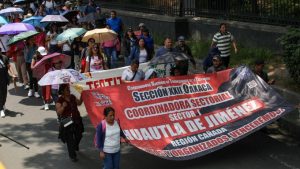 CNTE demanda a Sheinbaum que cumpla su promesa de campaña