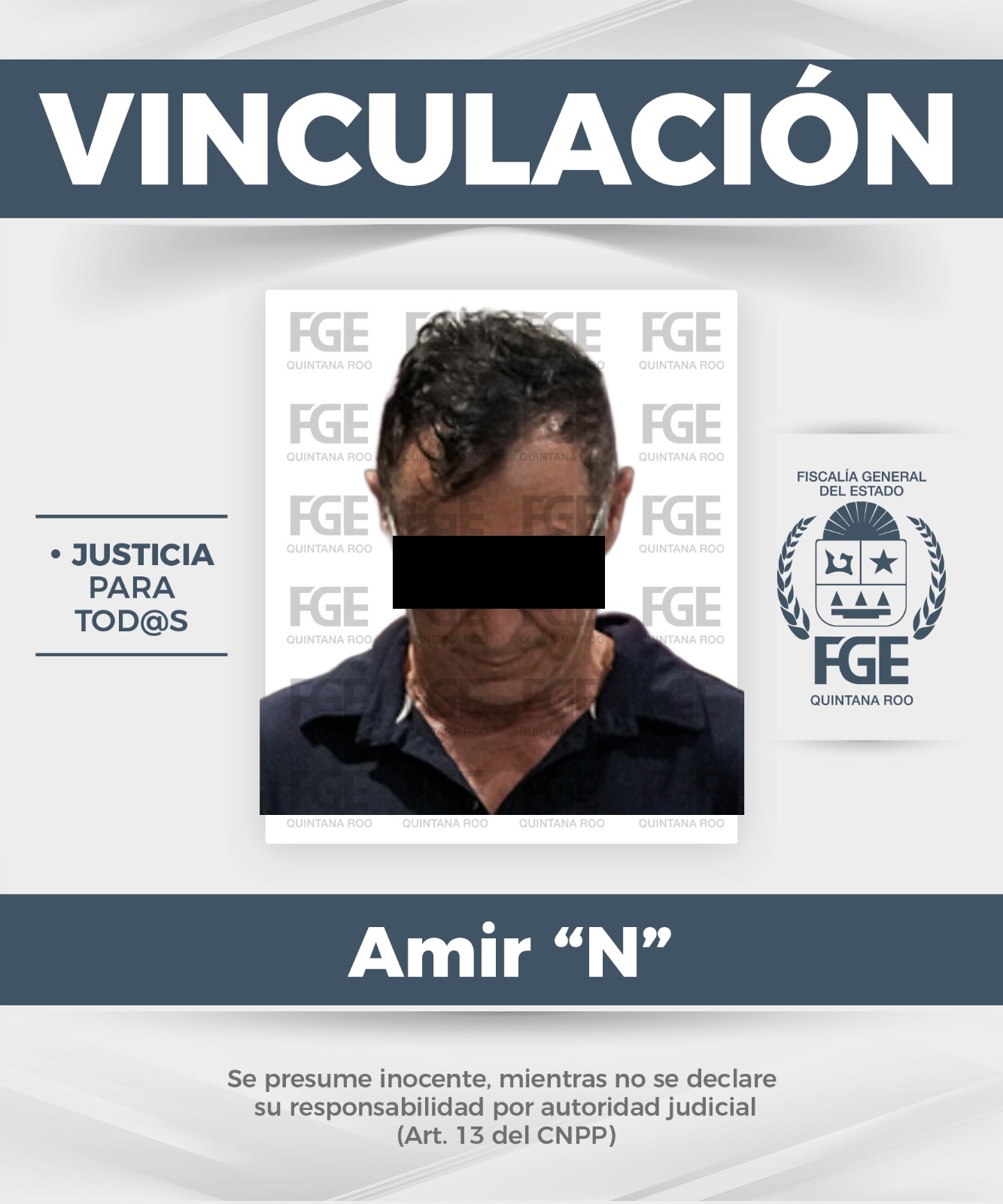 Las autoridades judiciales dictaron la vinculación a proceso en Cancún para el encargado de la obra donde colapsó la pesada estructura.