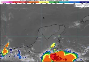 Un canal de baja presión y la cercanía de una onda tropical incrementarán la presencia de lluvias en los municipios del estado.