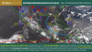 Las costas resienten los efectos de la vaguada con un incremento notable en el oleaje y rachas de viento fuertes.