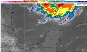 El acercamiento de la onda tropical 20 provocará precipitaciones en varios municipios del estado.
