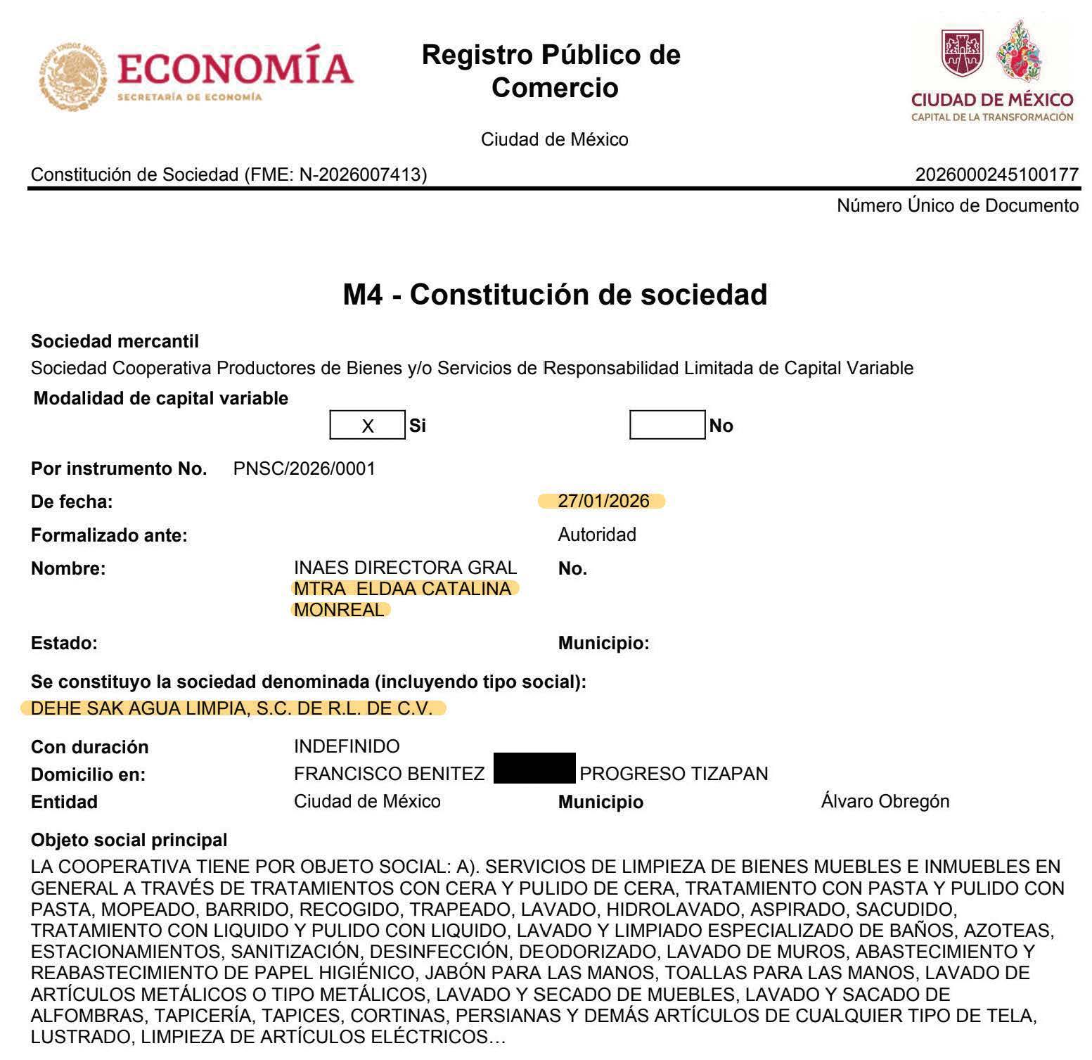 La investigación de MCCI señala adjudicaciones directas millonarias a cooperativas de reciente creación.