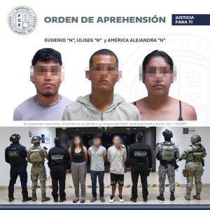 Las autoridades ministeriales informaron la detención de tres presuntos responsables de la violencia en Yautepec.