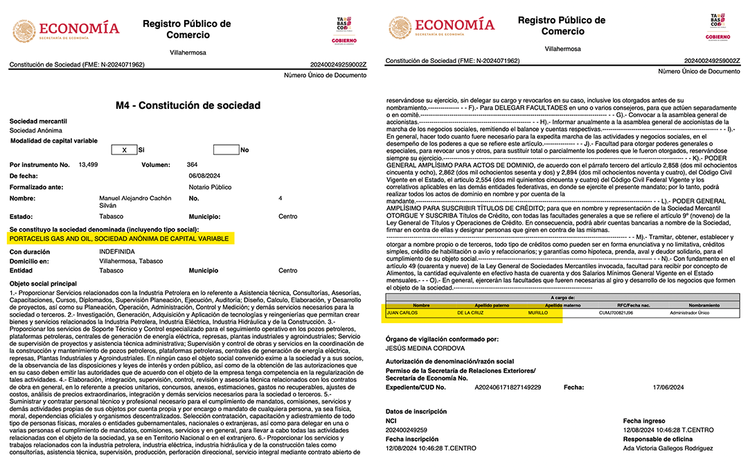 La empresa Portacelis Gas and Oil inició sus operaciones de importación de combustible a través de las aduanas del norte de México.