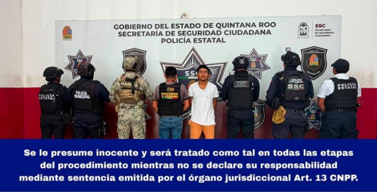 Elementos de la SSC detuvieron a un sujeto que observaba viviendas en la colonia Proterritorio.